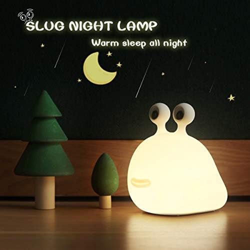 【MUID Original Authentic】 Slug Night Light, Nursery Squishy Lamp, Silicone Night Light for Br... | Amazon (US)