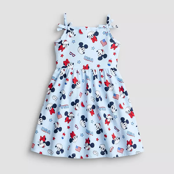 Girls 4-12 Jumping Beans\u00ae Disney's Mickey Mouse & Minnie Mouse Cami Tank Dress | Kohl's