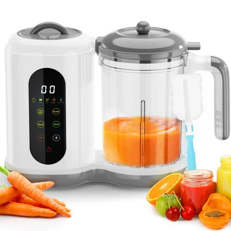 Rupoun Baby Food Maker and Steamer, Blender and Puree Maker, Gift for Healthy Homemade, Child, Infant, Toddler, White | Walmart (US)