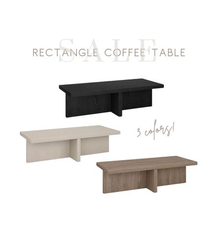 Designer look for less! Rectangular coffee tables! 3 colors!

Furniture, living room furniture, home decor, home design, organic modern, home inspiration, family room

#LTKsalealert #LTKhome