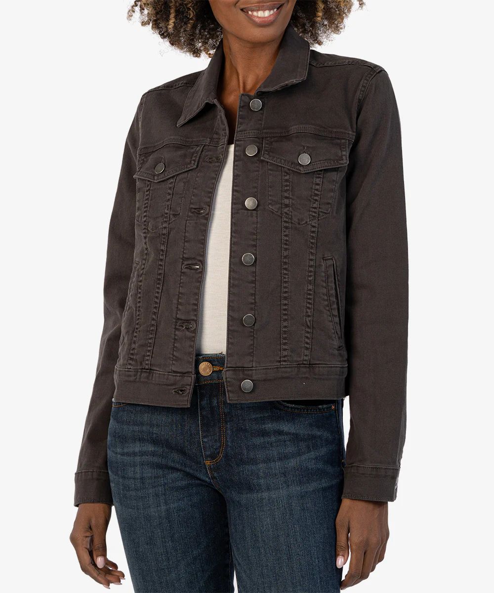 Julia Classic Color Denim Jacket - Kut from the Kloth | Kut From Kloth