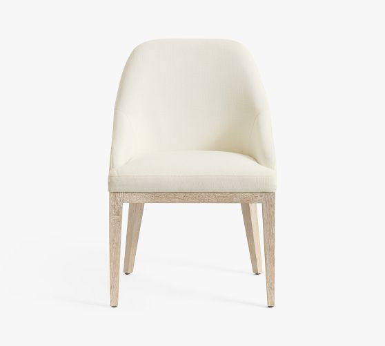 Layton Upholstered Dining Armchair | Pottery Barn (US)