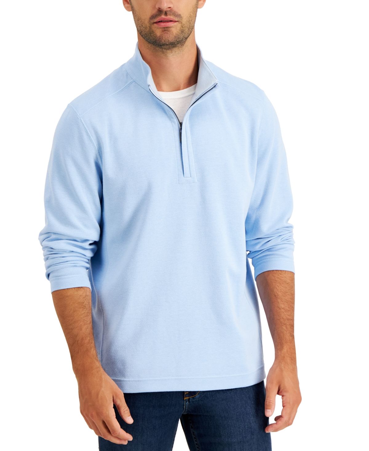 Tommy Bahama Men's Switch It Up Reversible 1/2-Zip Sweatshirt | Macys (US)