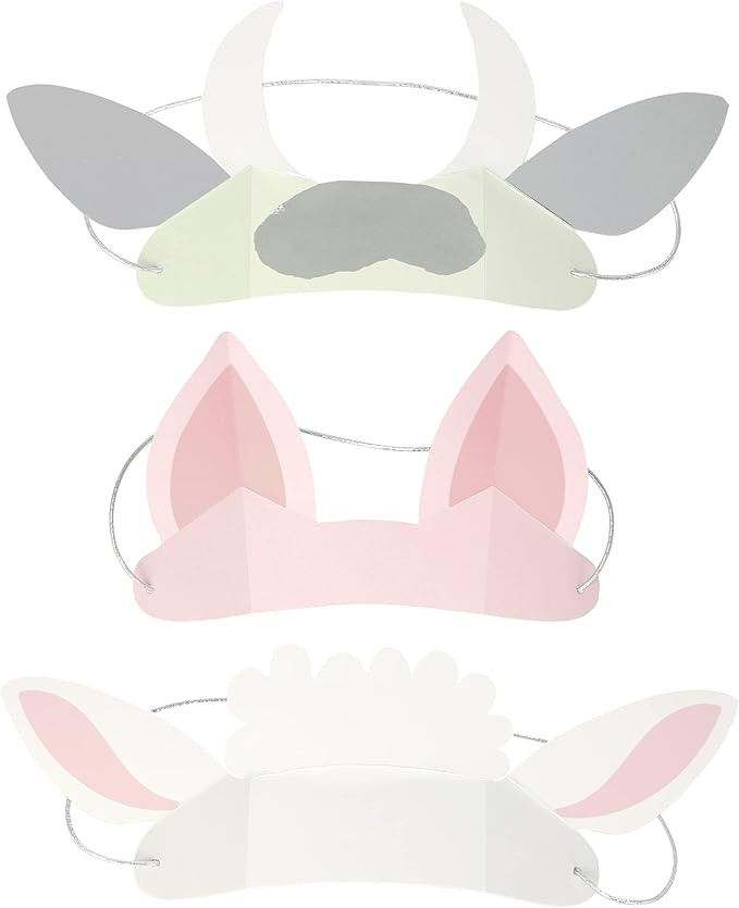 Meri Meri On The Farm Animal Ears | Amazon (US)