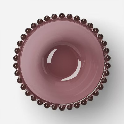 14.5 fl oz Glass Nut Snack Bowl Pink - Threshold™ | Target
