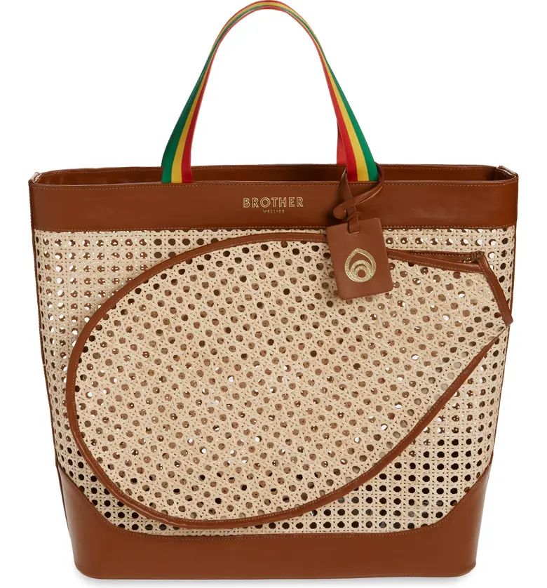Tennis Club Woven Tote | Nordstrom
