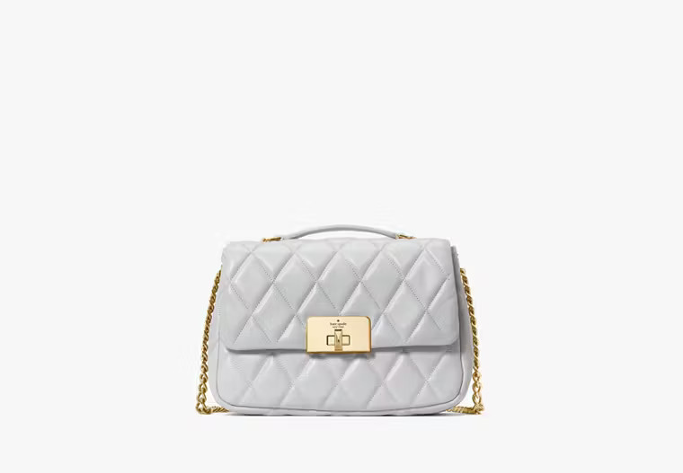 Carey Quilted Small Flap Crossbody | Kate Spade Outlet