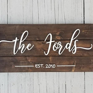 Personalized Couples Name Sign, Engagement Gift, Wedding Gift for New Couple, Name Sign Laser Cut | Etsy (US)