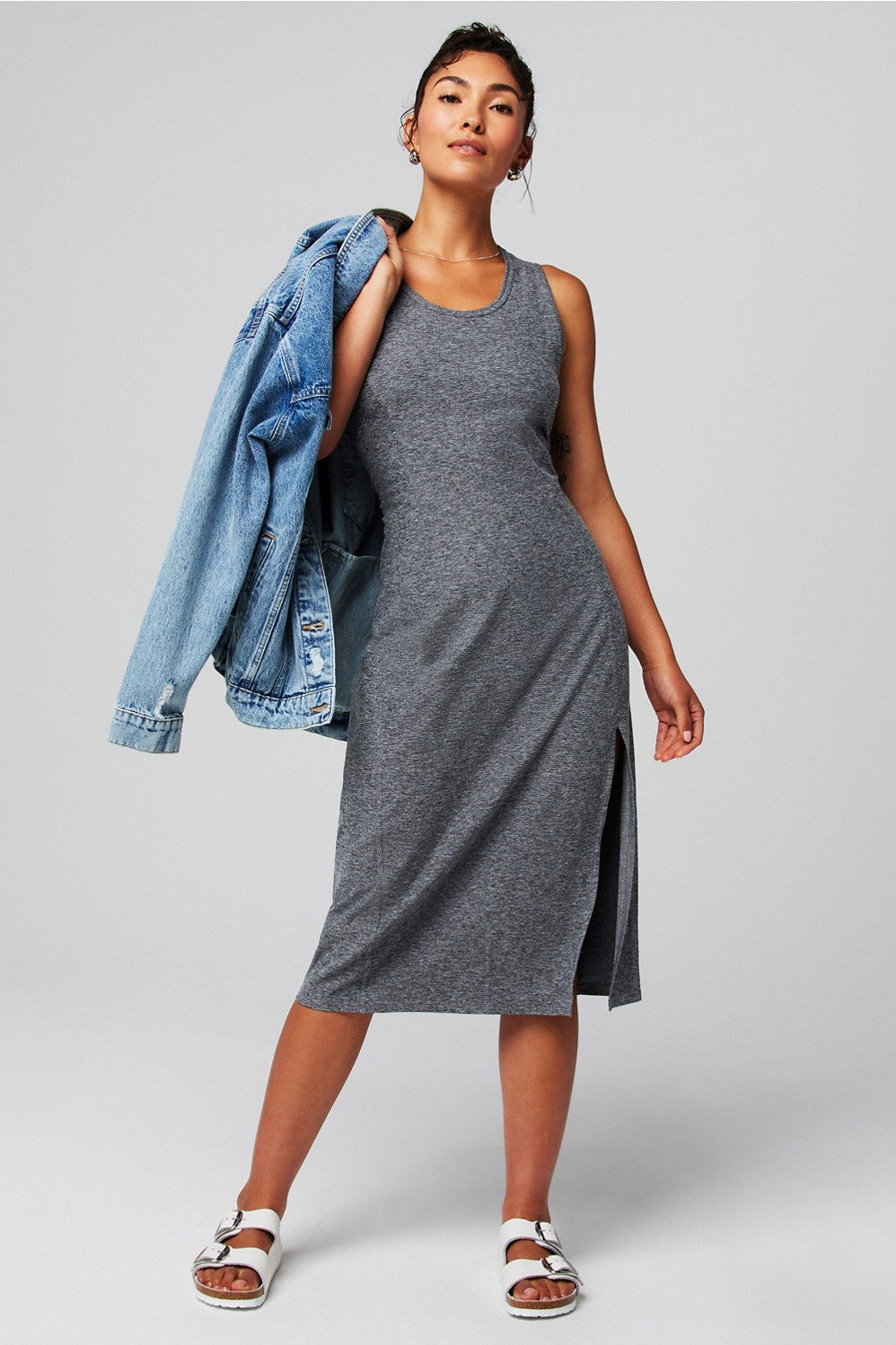 Cloud Jersey Midi Dress | Fabletics - North America
