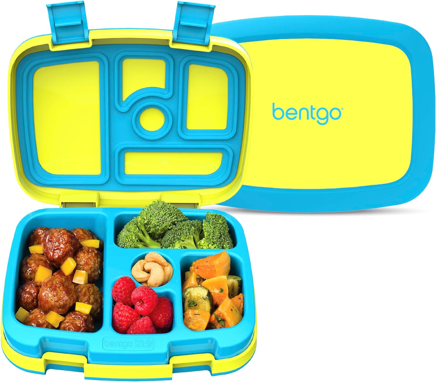 Bentgo Kids Bento-Style 5-Compartment Leak-Proof Lunch Box | Amazon (US)