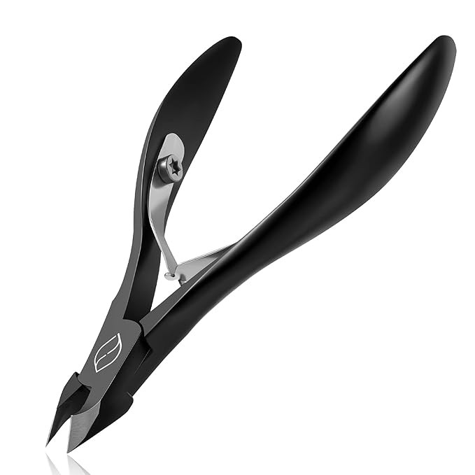FERYES Cuticle Cutters 1/2 Jaw - Professional Stainless Steel Cuticle Clippers Nail Cuticle Remov... | Amazon (US)
