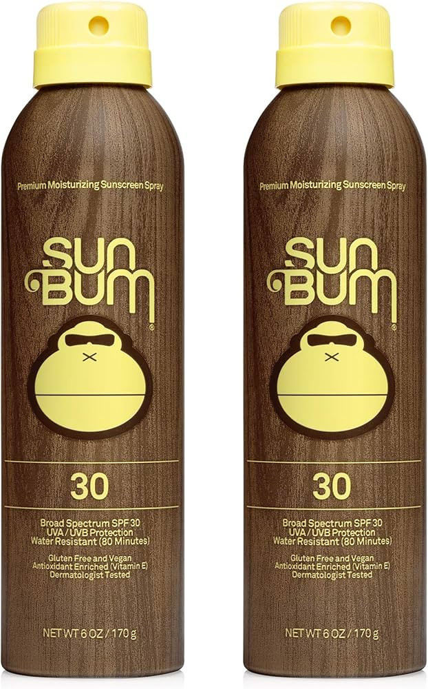 Sun Bum Sun Bum Original Spf 30 Sunscreen Spray Vegan and Reef Friendly (octinoxate & Oxybenzone ... | Amazon (US)