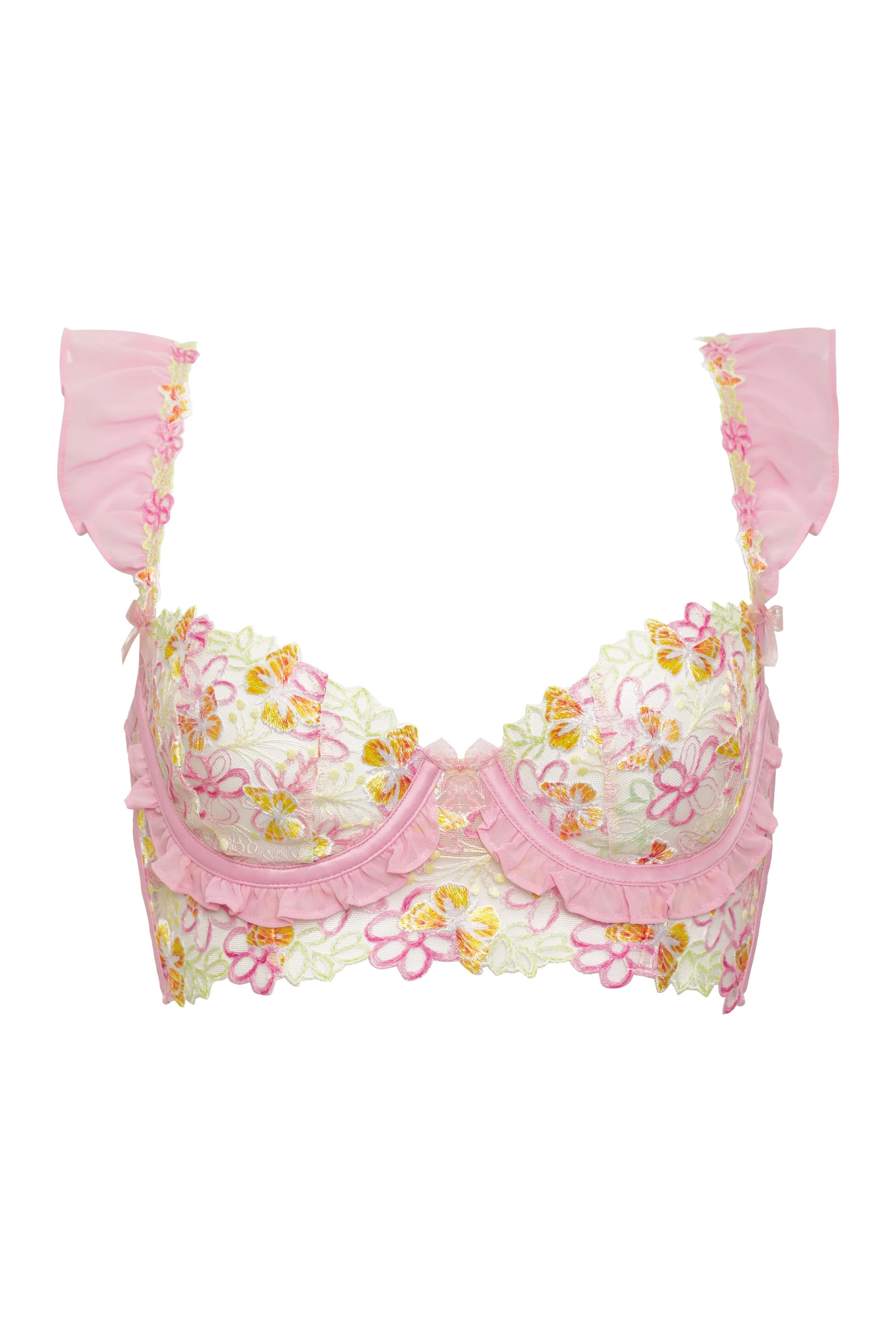 Sunset Butterfly Underwire Bra | For Love & Lemons