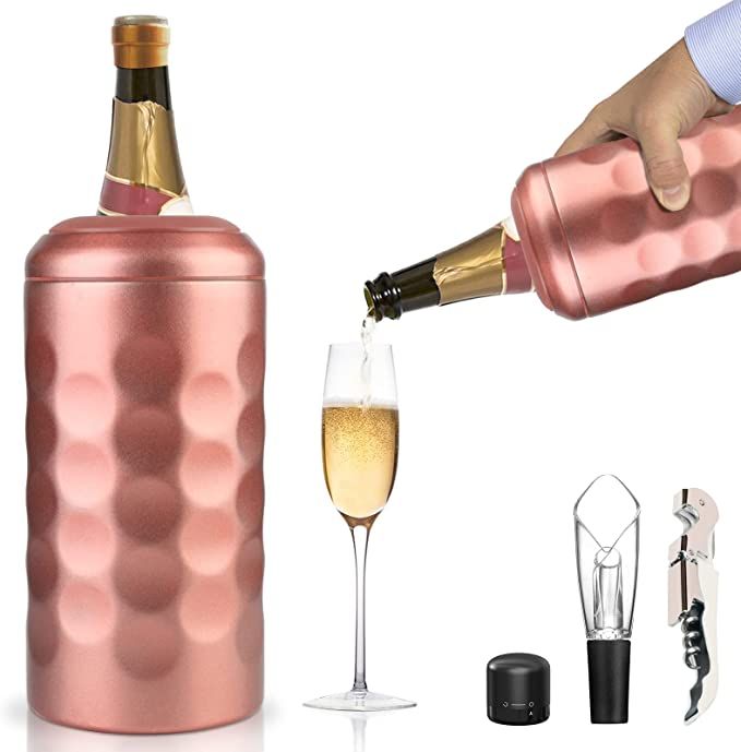 Sangyn Wine Chiller, Premium Iceless Wine Cooler with Aerator, Bottle Stopper & Opener for Keeps ... | Amazon (US)