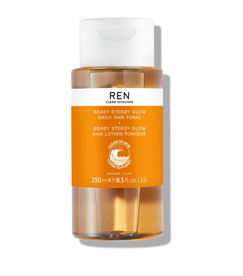 REN Ready Steady Glow Daily AHA Tonic (250ml) | Harrods
