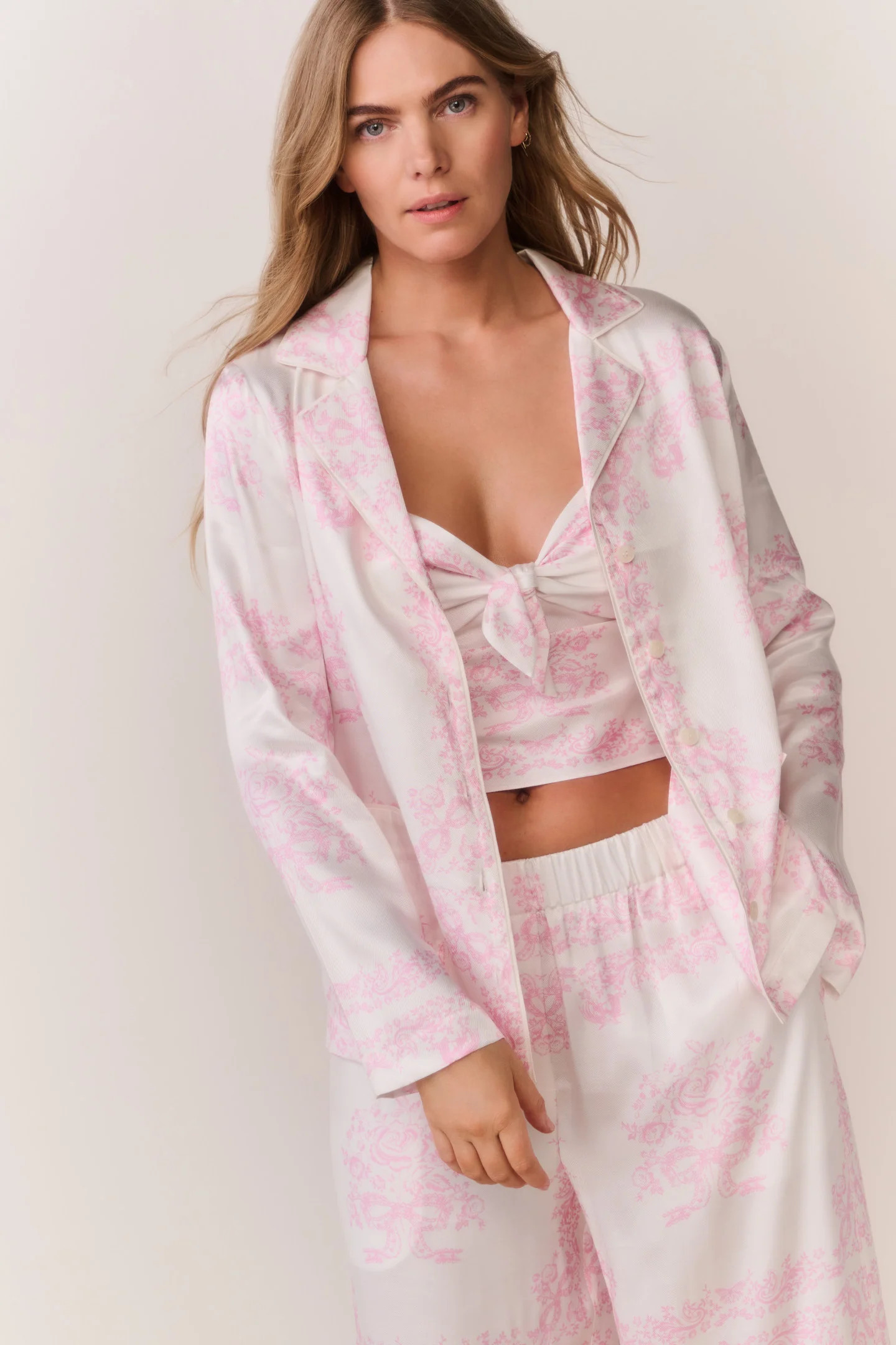 Renetta Bandana Toile Print Shirt | LoveShackFancy