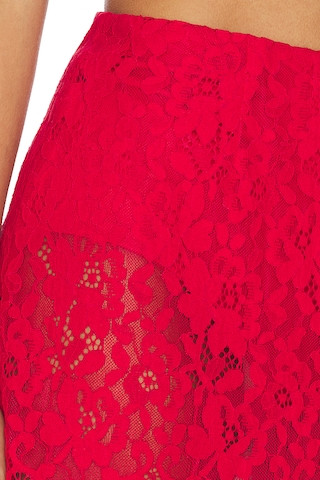 Presley Skirt in Kiss Red | Revolve Clothing (Global)