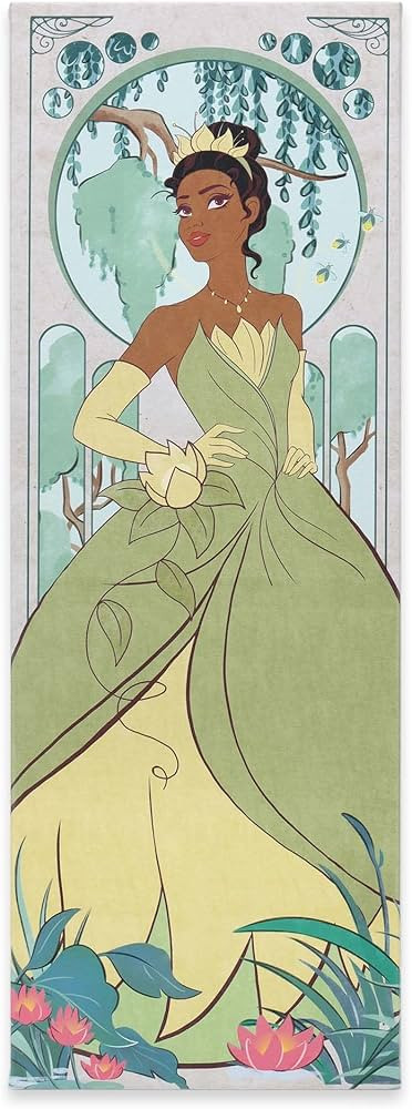 Open Road Brands Disney The Princess and The Frog Tiana Gallery Wrapped Canvas Wall Decor - Large... | Amazon (US)