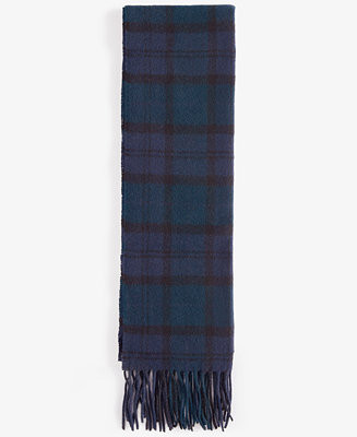 Barbour Men's Classic Tartan Scarf - Macy's | Macy's