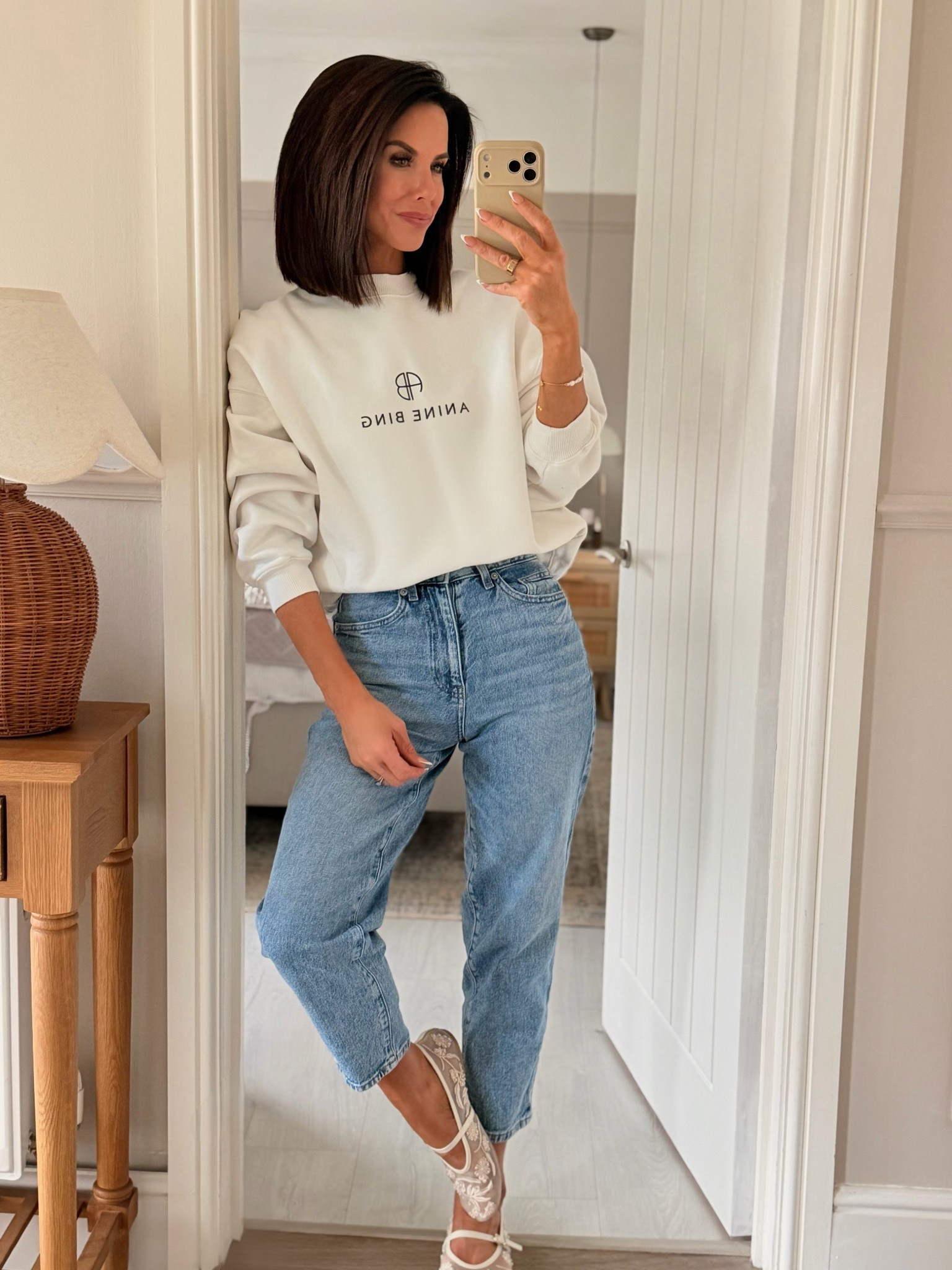 Casual weekend outfit for the bank holiday in my fave denim 🤍

#LTKuk #LTKjeans #LTKspring
