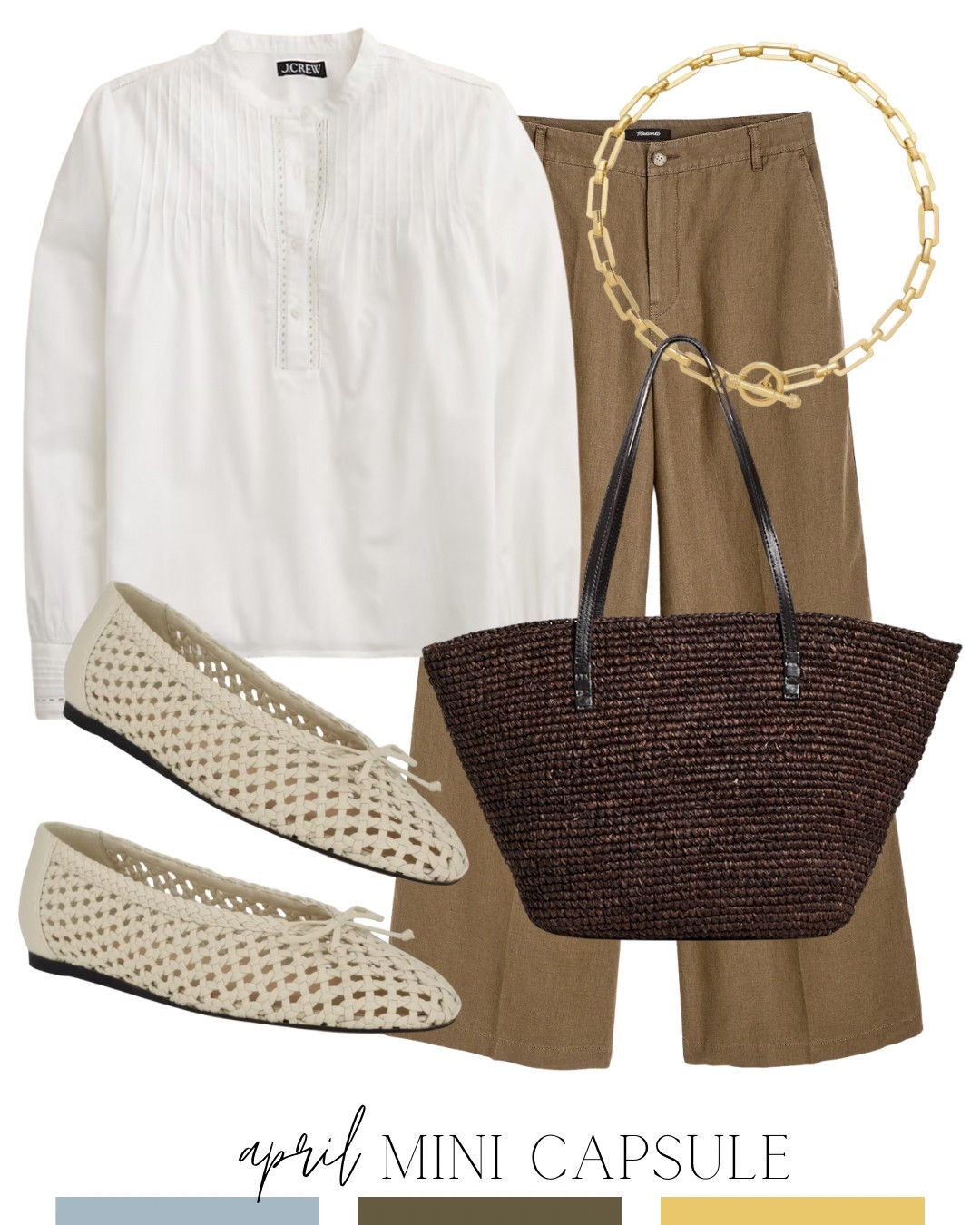 Spring outfit 
Spring capsule 

#LTKOver40 #LTKSeasonal #LTKStyleTip