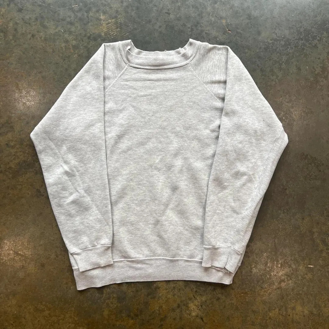 Vintage Hanes Heavyweight Cotton Raglan Sweatshirt • Fits Like M - Etsy | Etsy (US)