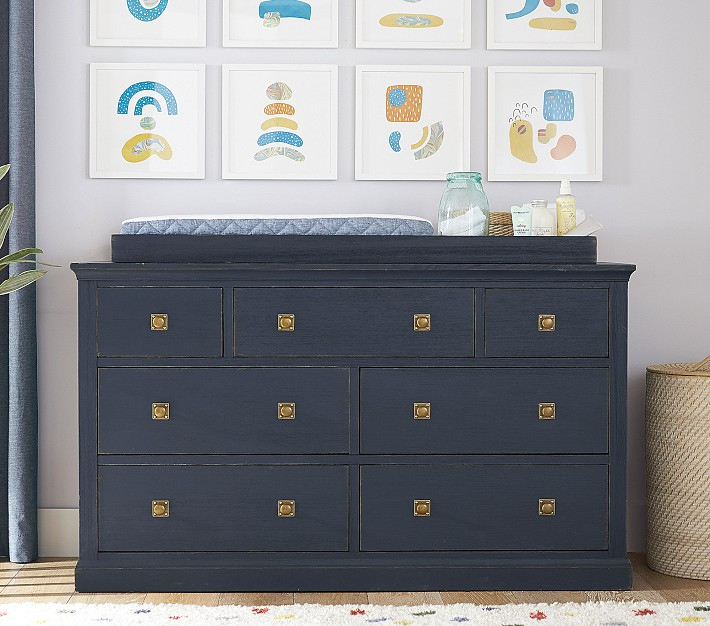 Charlie Extra-Wide Dresser & Topper Set | Pottery Barn Kids