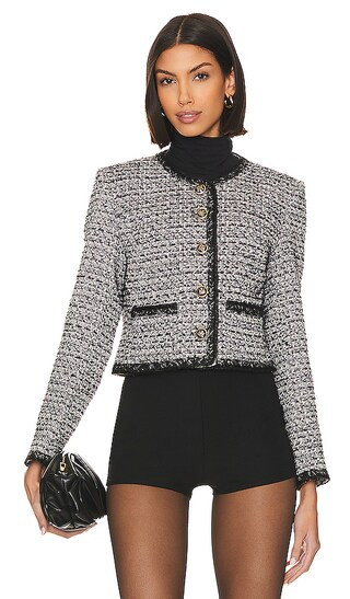 Billie Blazer in Black | Revolve Clothing (Global)