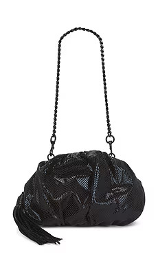 Rebecca Minkoff Ruched Small Clutch in Black from Revolve.com | Revolve Clothing (Global)