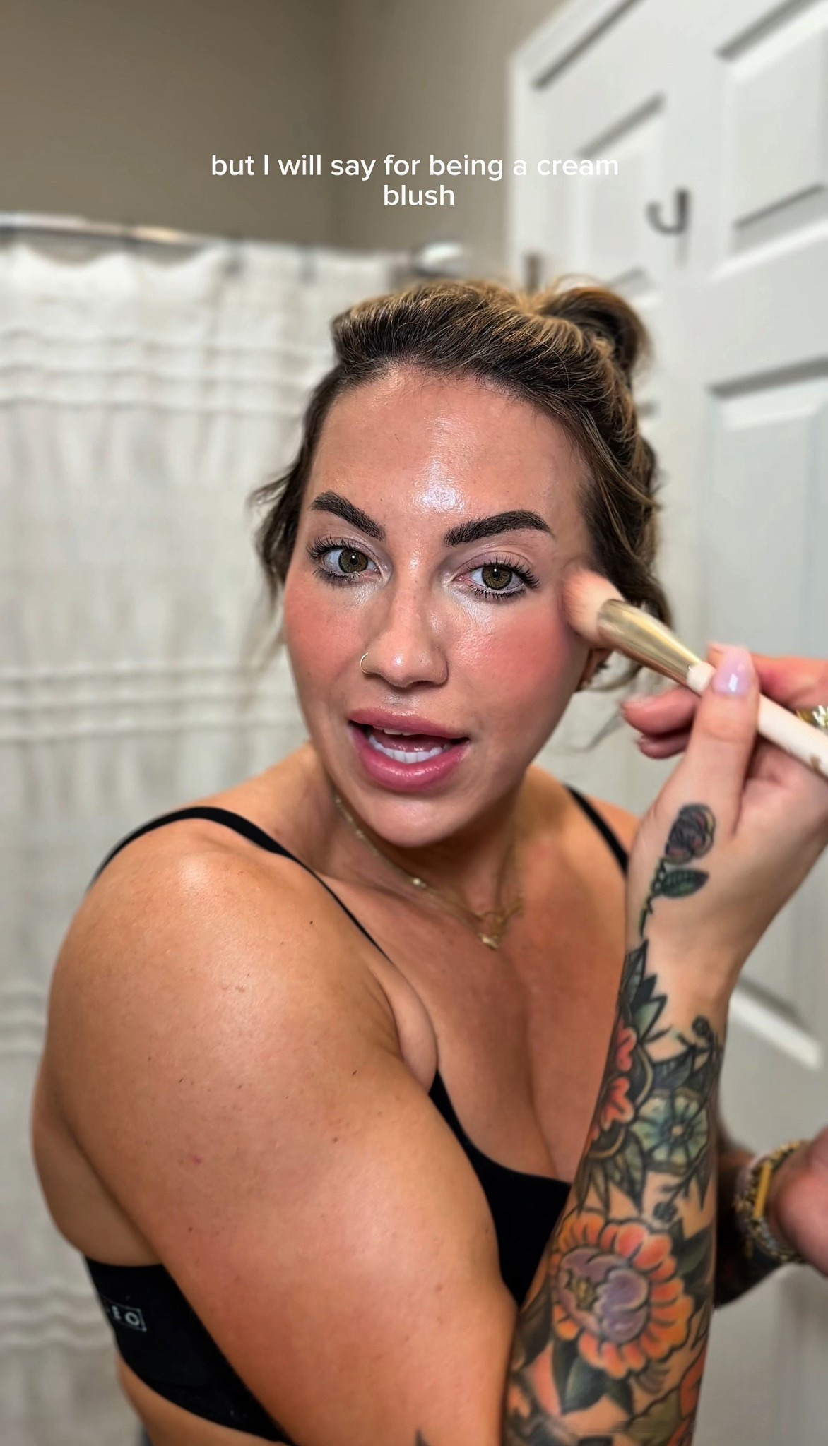 Taking my daytime makeup to date night makeup 😻✨