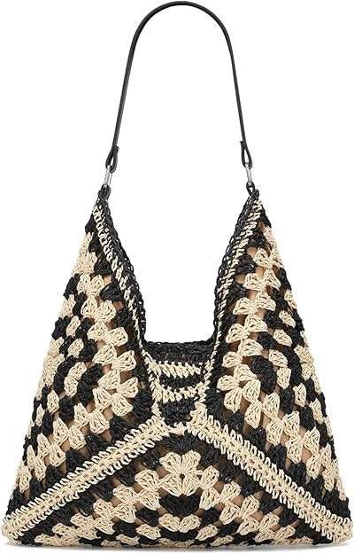 YIKOEE Straw Hobo Bag for Women Woven Beach Tote Bag 2024 | Amazon (US)