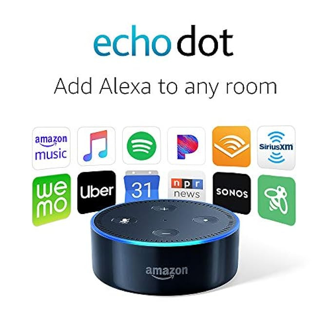 Echo Dot (2nd Generation) - Smart speaker with Alexa - Black | Amazon (US)