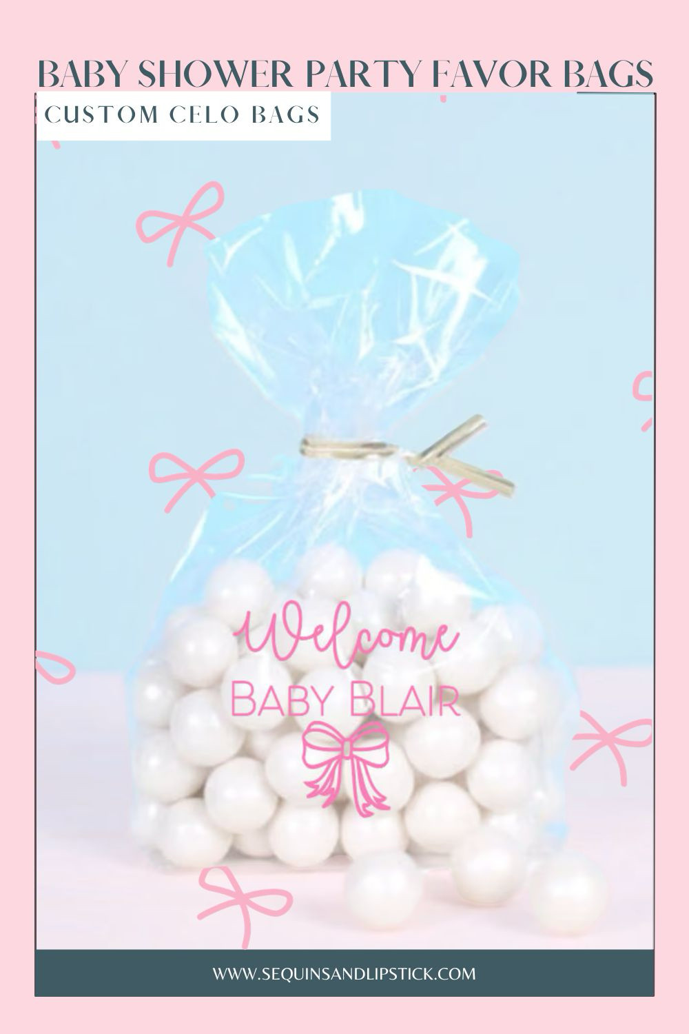 Send guests home with the sweetest favors 🎀 These custom baby shower treat bags are perfect for candy, gifts, and keepsakes. A must-have for your baby celebration! 

 #LTKmomlife #LTKBaby #LTKMens