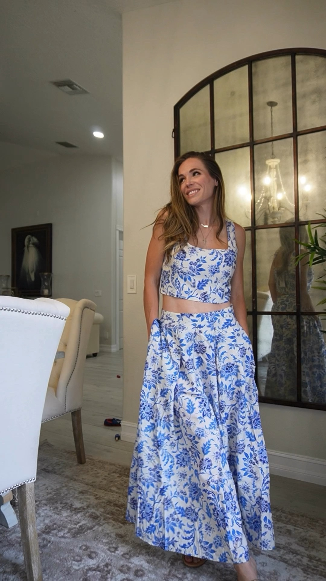 Summer Linens are everything! This Blue floral Maxi skirt and crop top are so gorgeous! 

#LTKTravel #LTKSummerEdit #LTKSeasonal