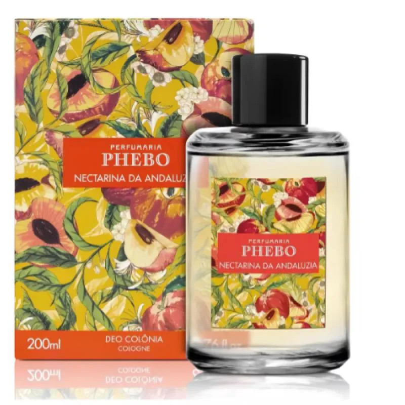 Colônia Phebo Nectarina Andaluzia 200Ml | DrogaRaia (BR)