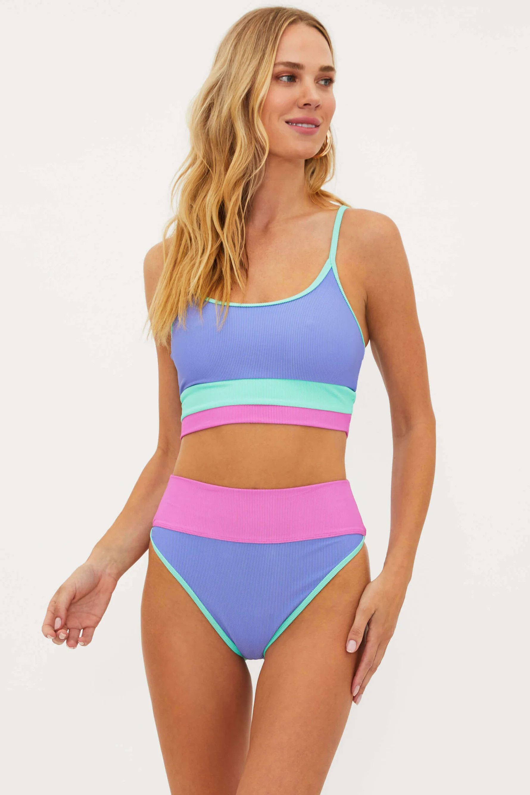 EMMY BOTTOM HIGH TIDE COLORBLOCK | Beach Riot