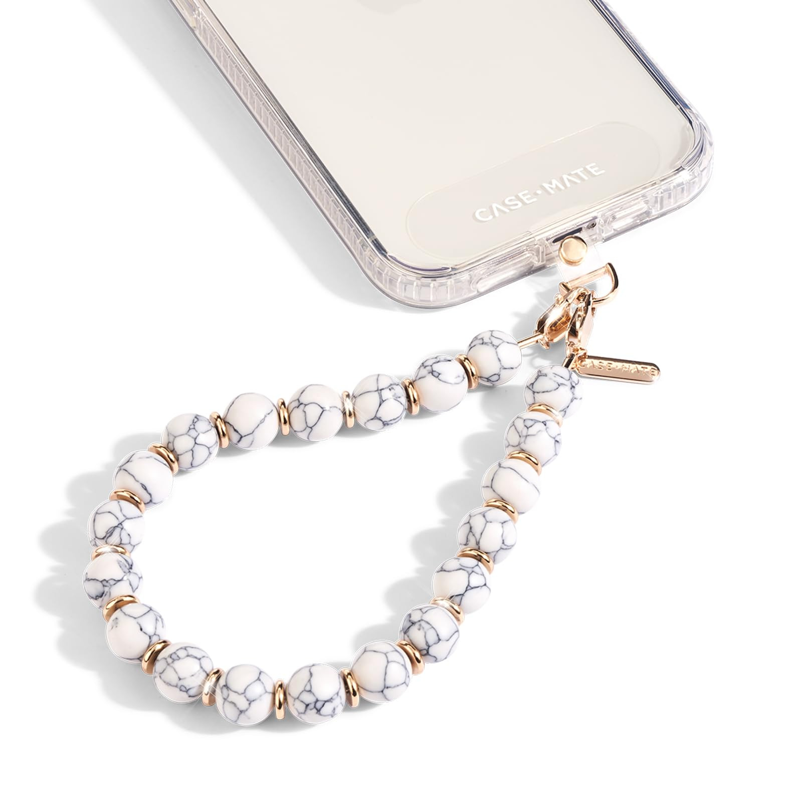 Case-Mate Phone Charm with Beaded Marble - Detachable Anti Theft Strap - Hands-Free iPhone Wrist ... | Amazon (US)