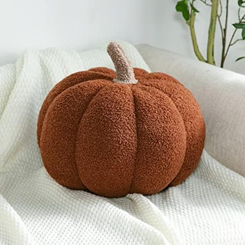 Pumpkin Pillows,Halloween Fall Pillow,Pumpkin-Shaped Plush Cushion,Fall Decorative Pumpkin Shaped... | Amazon (US)