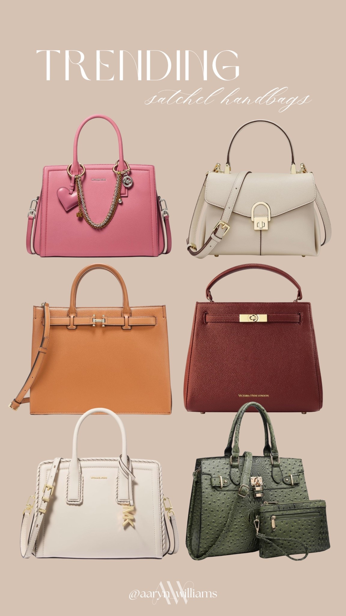 These trending satchels on Amazon have won my heart…especially this pink Michael Kors beauty! 💖😍

Trending satchels handbags, Amazon fashion, Amazon finds, designer handbags 

#LTKFindsUnder100 #LTKootd