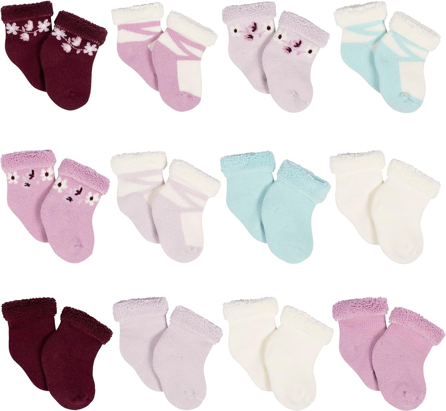 Gerber Baby 12-pair Sock Bundle | Amazon (US)