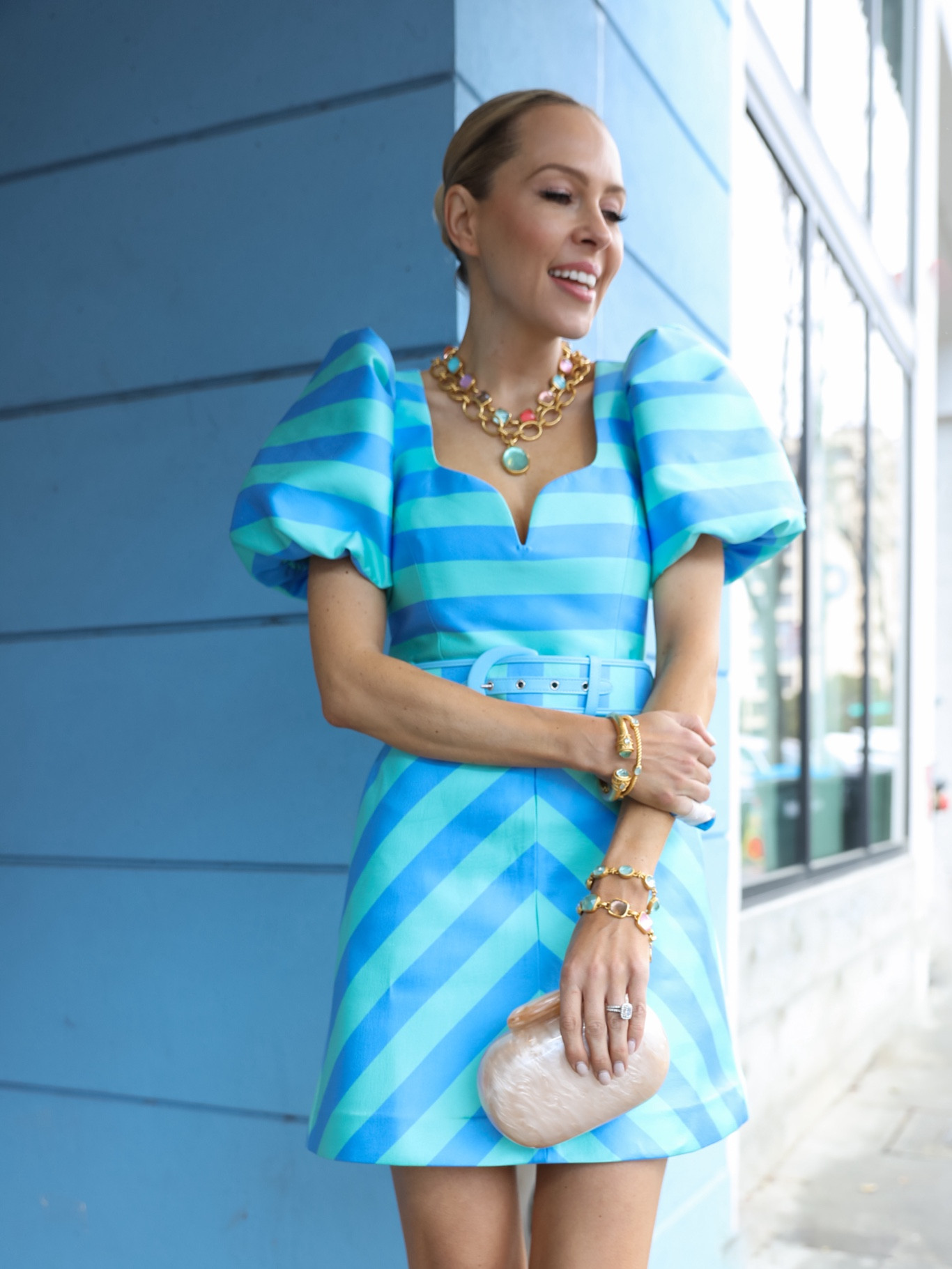 Spring stripes 🩵🌸

#LTKstyletip #LTKwedding