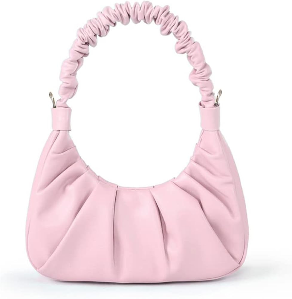 Classic Shoulder Bags for Women Cute Hobo Tote Mini Leather Handbag Clutch Purse Lightweight | Amazon (US)