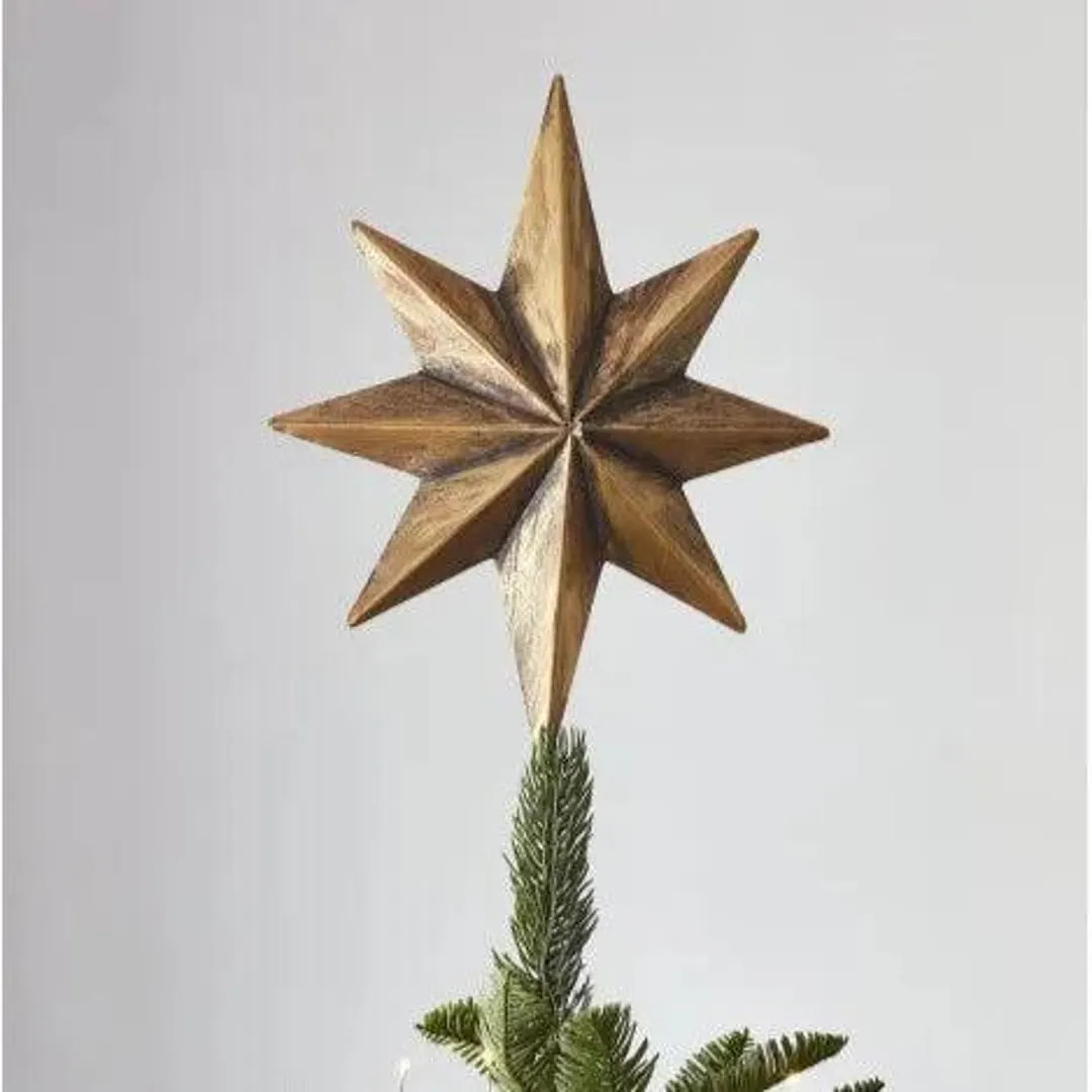 Star Tree Topper in Gold Large - Etsy UK | Etsy (US)