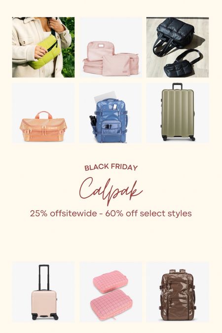 Calpak is seriously the best for travel! and they hav e great everyday bags too🫶🏼 

travel gift guide, holiday gift guide, luggage, cyber week, Black Friday, gifts for her, gifts for him 

#LTKCyberWeek #LTKGiftGuide #LTKtravel