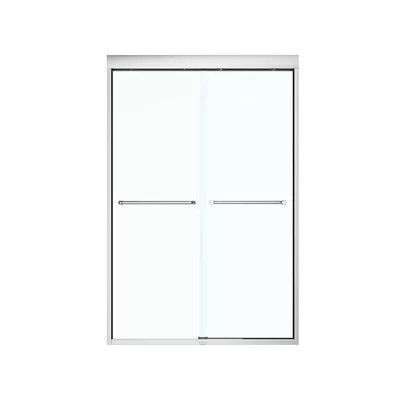 Kameleon 43" x 71" Double Sliding Semi-Frameless Shower Door | Wayfair North America