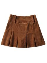 'Andrea' Corduroy Pleated Mini Skirt (2 Colors) | Goodnight Macaroon