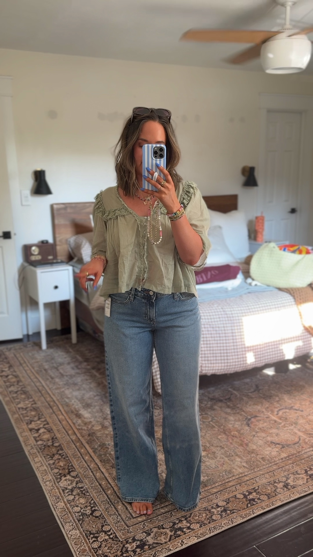 The jeans I bought in the sale today! Under $50 and love the baggy vibe. They say low rise but they hit me right at the belly button! 

In a size 29 for reference (5’4)

Nordstrom anniversary sale, n sale, BP jeans, baggy jeans, fall denim 

#LTKFindsUnder50 #LTKSeasonal #LTKSaleAlert