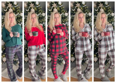 My Target pajama haul, I just couldn’t choose just one! Find them all to be true to size. Wearing a small and I’m 5’3” size 4 jeans, small bottoms. 

#LTKHoliday #LTKsalealert #LTKGiftGuide