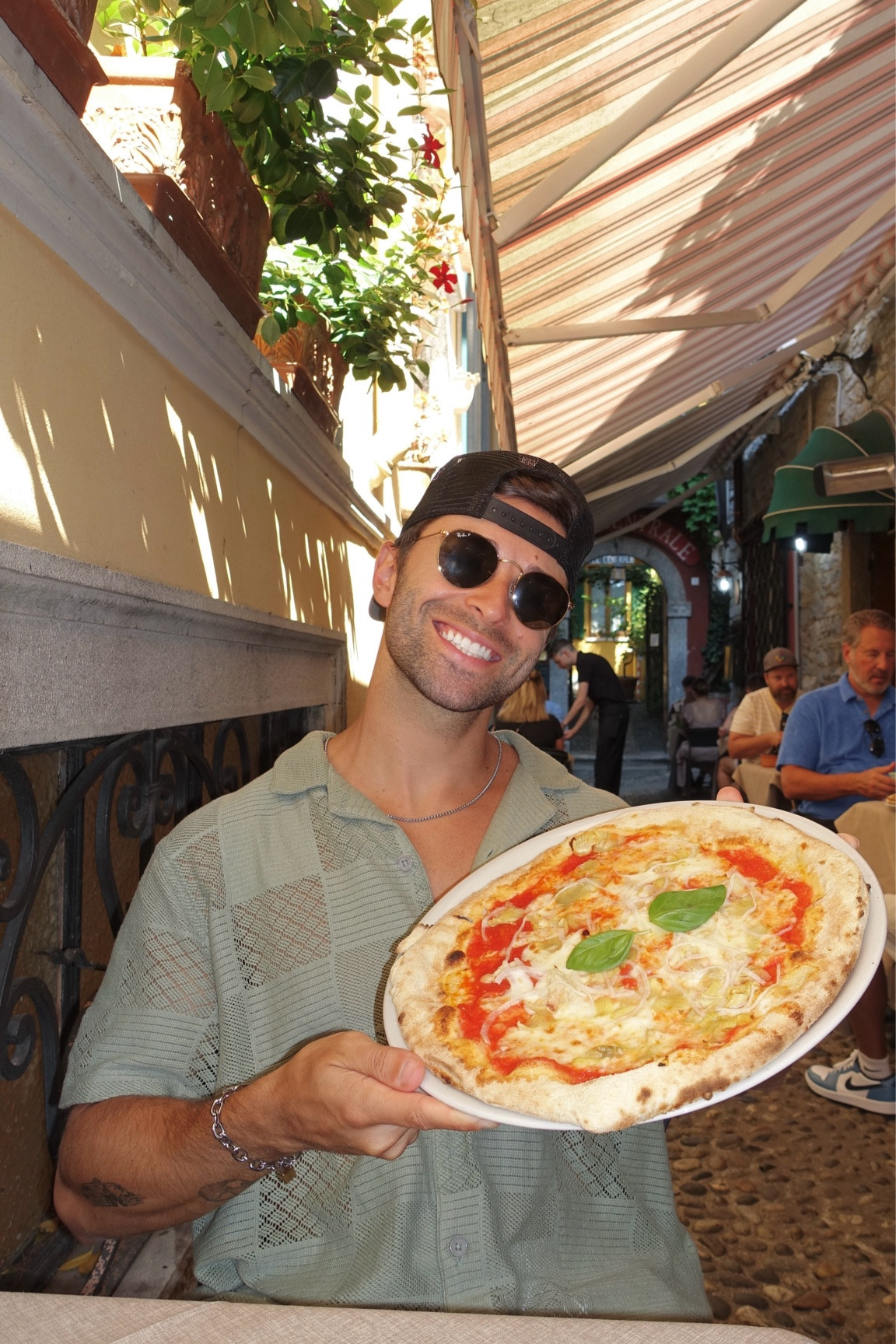 Lightweight green shirt