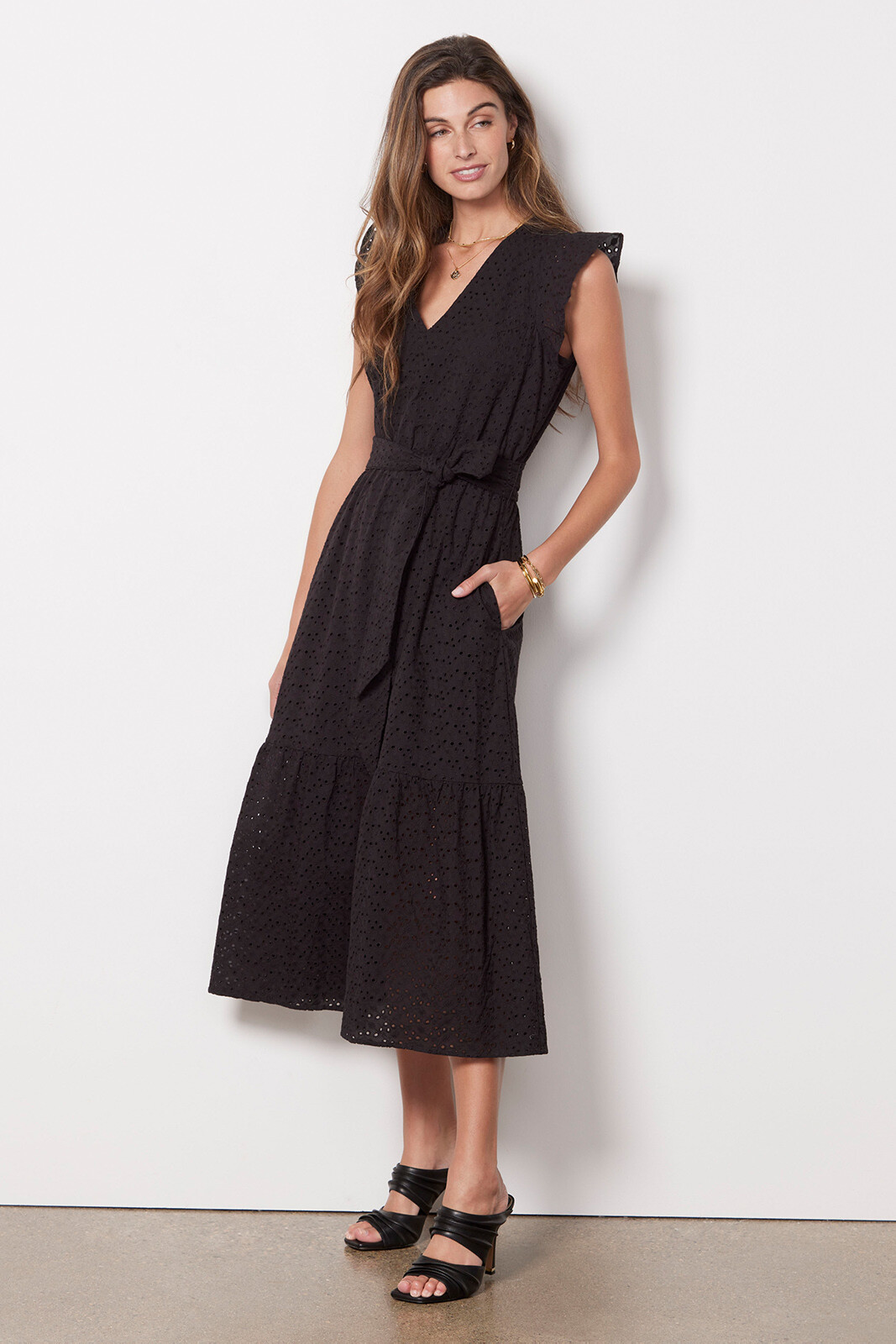 Elora Eyelet Dress | Evereve